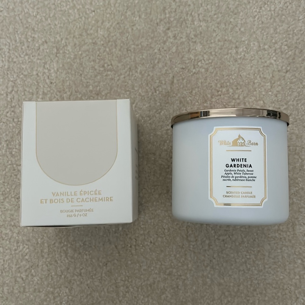 2 brand new candles
